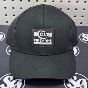 Colt Firearms Brand Officially Licensed "Striker" Black Snapback Cap Hat NEW